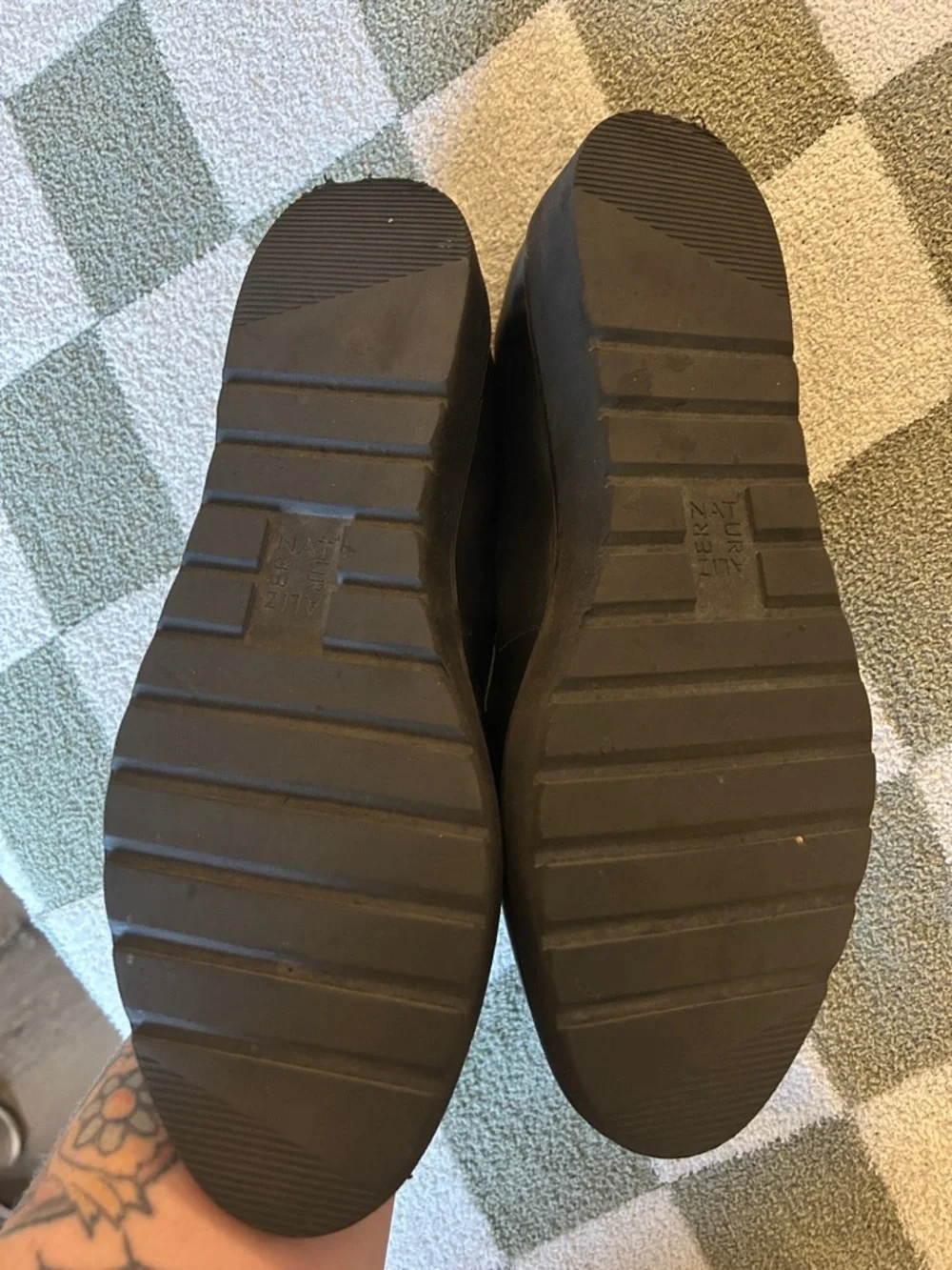 Naturalizer Black Loafers